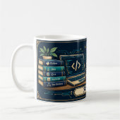 Lehrer-Mug für Informatik, Geschenk zum Debuggen d Kaffeetasse (Links)