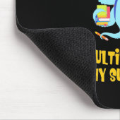 Lehrer Multitasking-Spaß Mousepad (Ecke)