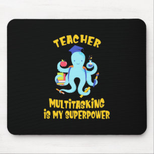 Lehrer Multitasking-Spaß Mousepad