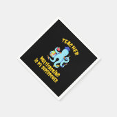 Lehrer Multitasking-Spaß Serviette (Ecke)