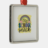 Lehrer nach Schulessen Ornament Aus Metall (Rechts)