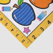 Lehrer Niedliche Geschenke Wrap Thema Seidenpapier (Detail)