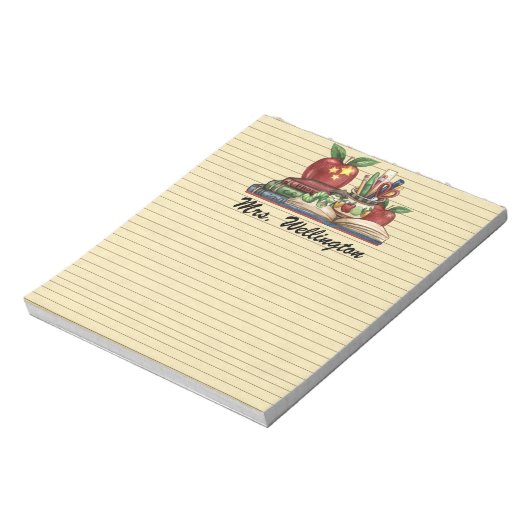 Lehrer Notepad Notizblock (Rotiert)