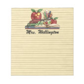 Lehrer Notepad Notizblock (Vorderseite)