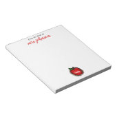 Lehrer Notepad Notizblock (angewinkelt)