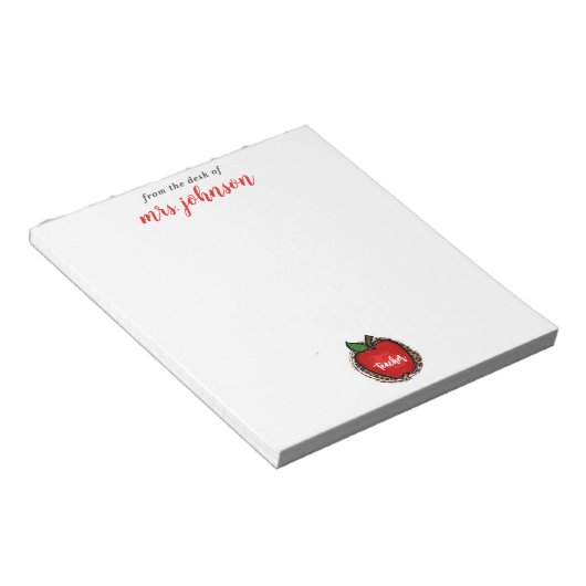 Lehrer Notepad Notizblock (angewinkelt)