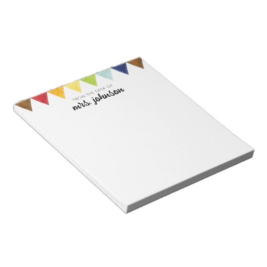 Lehrer Notepad Notizblock (angewinkelt)
