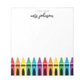 Lehrer Notepad Notizblock (Vorderseite)