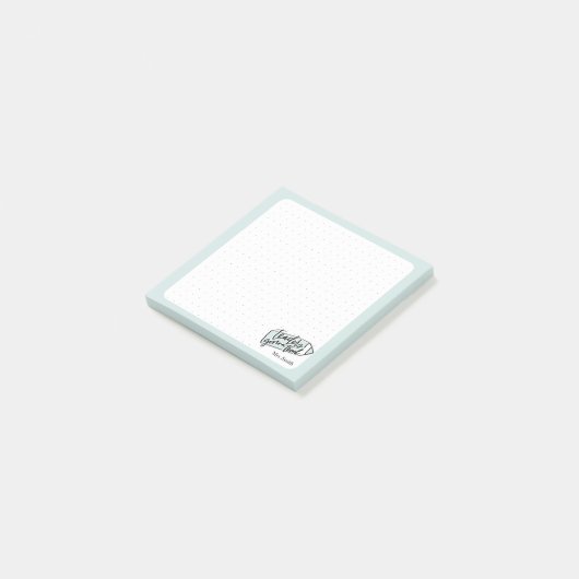 Lehrer - Notizzettel für Inspiration (angewinkelt)