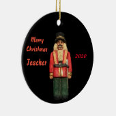LEHRER NUTCRACKER 2020 XMAS COLLECTOR ORNAMENT (Rechts)