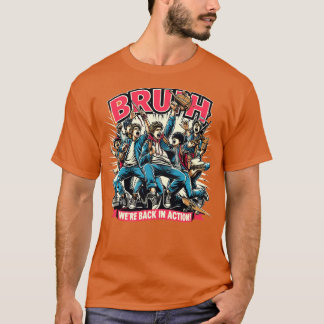 Lehrer oder Schüler, die nach einer Pause wieder z T-Shirt