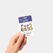 Lehrer oder Studentenausweis für helle Tiere Ausweis (Handheld)