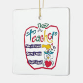 "LEHRER" ORNAMENT APPEL UND DANKE (Links)