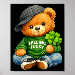 Lehrer Ostertag lehren Liebe inspirieren Hasenohre Poster