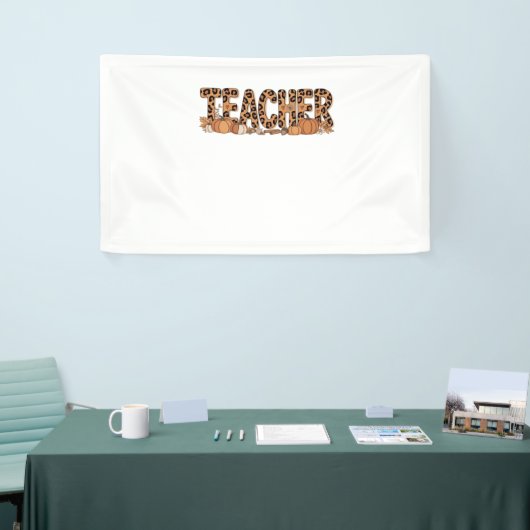 Lehrer Oversized T - Shirt Banner (Messeveranstaltung)