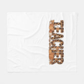 Lehrer Oversized T - Shirt Fleecedecke (Vorderseite (Horizontal))