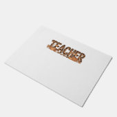 Lehrer Oversized T - Shirt Fußmatte (Schrägansicht)