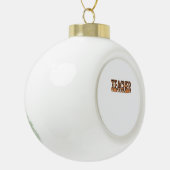 Lehrer Oversized T - Shirt Keramik Kugel-Ornament (Links)