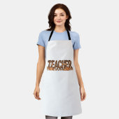 Lehrer Oversized T - Shirt Schürze (Getragen)