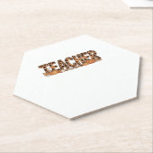 Lehrer Oversized T - Shirt Untersetzer (angewinkelt)