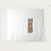 Lehrer Oversized T - Shirt Wandteppich (Vorderseite (Horizontal))