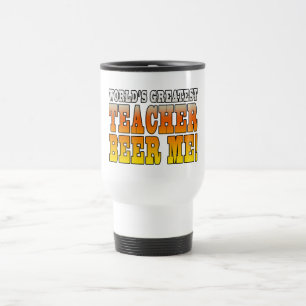 Lehrer-Partys: Weltbestes Lehrer-Bier ich Reisebecher