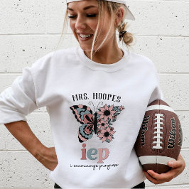 Lehrer passt Geschenke zurück Drucken Custom Boho Sweatshirt