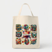 Lehrer personalisieren Namensschild-Geschenk Tragetasche (Vorne)