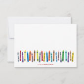 Lehrer Personalisierte Mitteilungskarten mit Wachs (Rückseite)