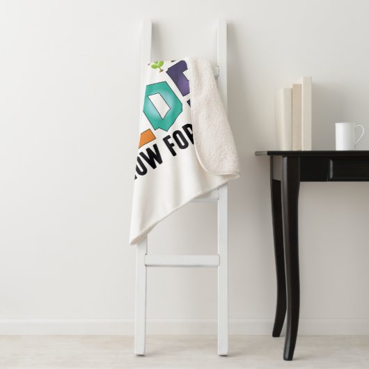 Lehrer Pflanze Samen, die für immer wachsen Sherpadecke (Beispiel)