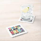 Lehrer Pflanze Samen, die für immer wachsen Untersetzer (Vor Ort)