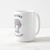 Lehrer Pflanze Samen Lehrer Vielen Dank Kaffeetasse (VorderseiteRechts)