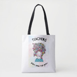 Lehrer Pflanze Samen Lehrer Vielen Dank Tasche