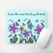 Lehrer-Pflanze sät Mousepad (Mit Mouse)