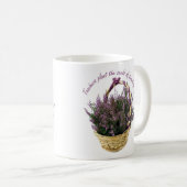 Lehrer Pflanze Seeds Lavender Kaffeetasse (VorderseiteRechts)