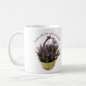 Lehrer Pflanze Seeds Lavender Kaffeetasse (Links)