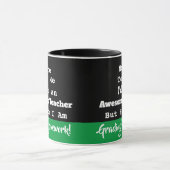 Lehrer Phantastisch niemand erzählte mir Grade Hau Tasse (Zentrum)