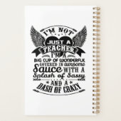 Lehrer-Planer Buch Wochenendgeschenke Funny Geburt Planer (Rückseite)