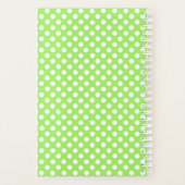Lehrer Polka Dot Tagesplaner Planer (Rückseite)