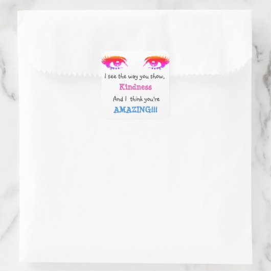 Lehrer Positive Aufkleber (Tasche)