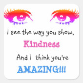 Lehrer Positive Aufkleber (Vorderseite)