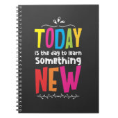 Lehrer Positiver Mindset School Educator Notizblock (Vorderseite)