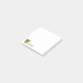 Lehrer-Post-It-Notizen mit Namenspersonalisierung Post-it Klebezettel (angewinkelt)