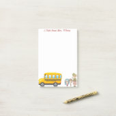 Lehrer-Post-Itanmerkungen (personalisiert) Post-it Klebezettel (Auf Schreibtisch)