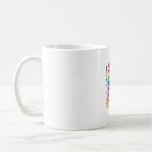 LEHRER RAINBOW-QUOTE KAFFEETASSE (Links)