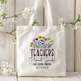 Lehrer Redewendungen Moderne Blume Personalisiert Tragetasche