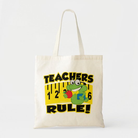 Lehrer-Regel! Tragetasche (Vorne)