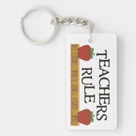 Lehrer regulieren die Schlüsselkette des Lehrers Schlüsselanhänger