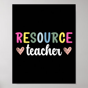 Lehrer-Ressourcen-Lehrmittel  Poster