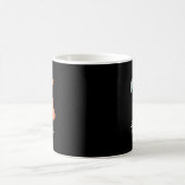 Lehrer Retro Groovy Vintag glücklicher erster Tag  Kaffeetasse (Mittel)